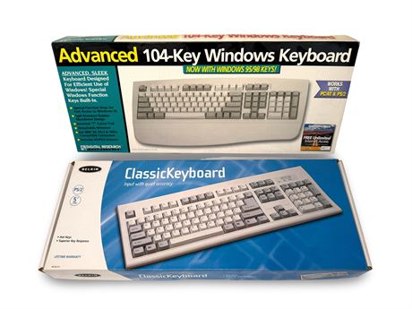NEW Keyboards (x2) Lot 2