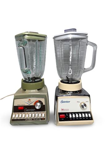 Vintage Oster and Imperial Blenders