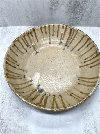 Signed Art Pottery Serving Tray