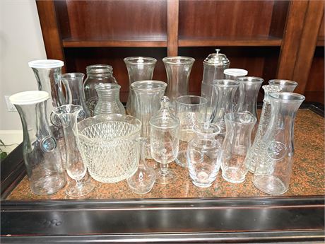 Glass and Crystal Lot