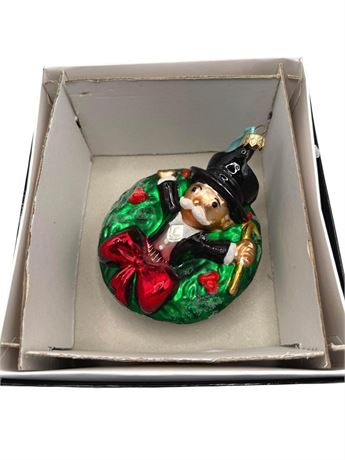 Christopher Radko Monopoly Glass Ornament