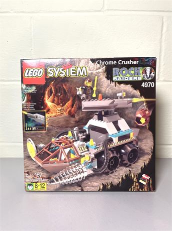 NIB Vintage LEGO System Rock Raiders: Chrome Crusher