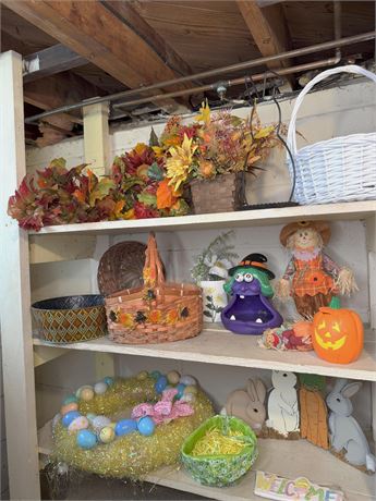 Halloween and Easter Decoratives