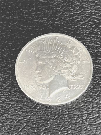 1924 Peace Dollar