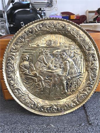 16.5" Brass Wall Plate