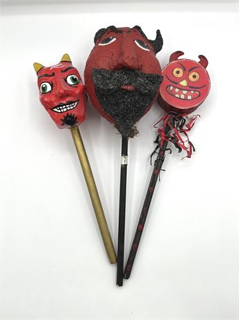 Paper Mache Devil Shakers