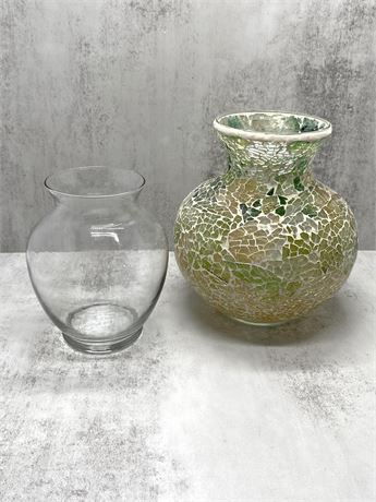 Glass Decorative Vases