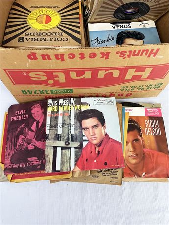 Assorted LP 45 Records