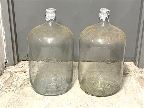 Pair of Distallata Bottles