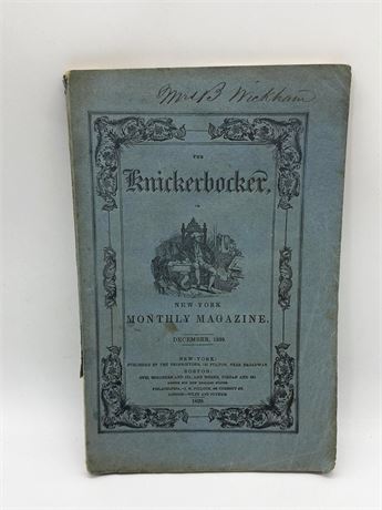 c. 1839 The Knickerbocker