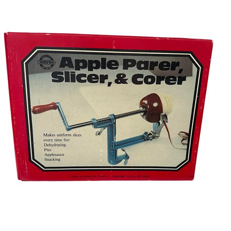 Vintage Norpro Apple Peeler, Corer, Slicer in Box