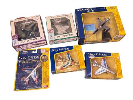 Metal Diecast Planes