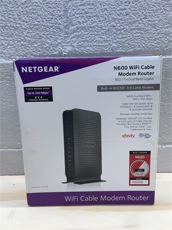 Netgear N600 WiFi Router