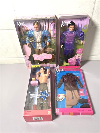 NIB Vintage Barbie Ken Dolls and Clothing