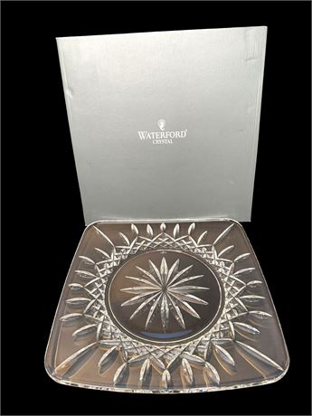 Waterford Crystal Lismore 12" Square Charger Plate