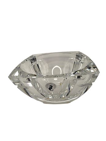 Waterford Crystal Large Metra Square Circle Bowl