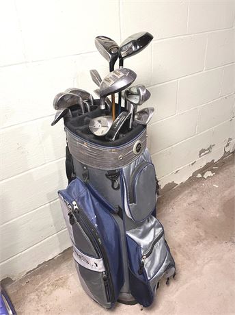 Left Handed Golf Clubs w/ Bag