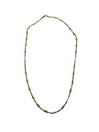 14kt Yellow Gold Necklace