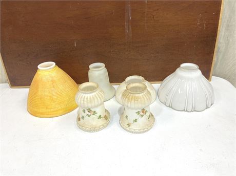 Vintage Lamp Shades Lot 9