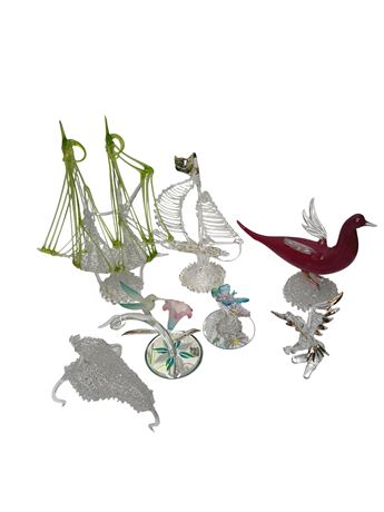 Handblown Glass Decoratives