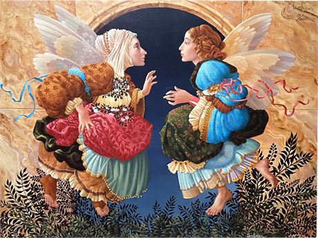 James Christensen "Two Angels"