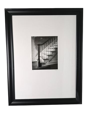 Limited Edition Signed Black and White Photograph Litho Print