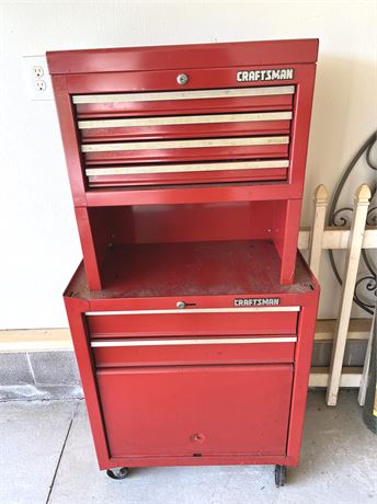 Craftsman 2-Tier Rolling Tool Chest