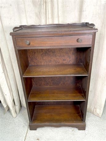 1940s One-Drawer Bookcase