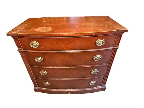 Federal Style Bow-Front Chest of Drawers