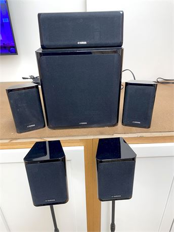 Yamaha 5-Piece Speaker Set w/ Subwoofer