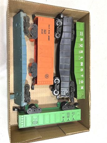 O Scale Train Cars