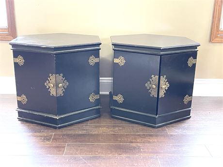 Lacquered Side Tables