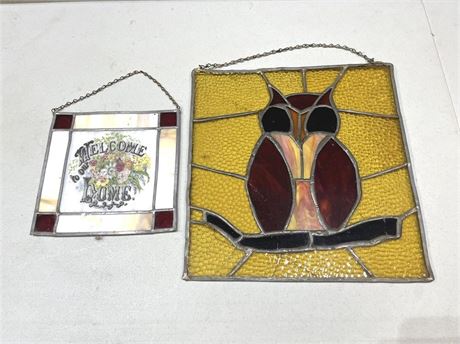 Stained Glass Plaques