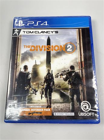 SEALED PS4 Tom Clancy The Divison 2