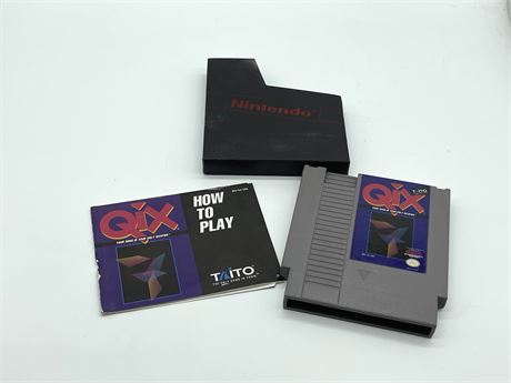 Qix Nintendo NES Game