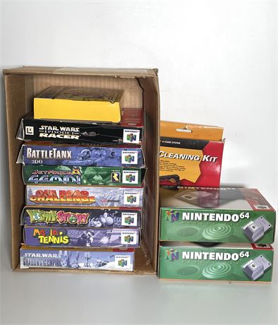 Nintendo 64 Game BOX Lot
