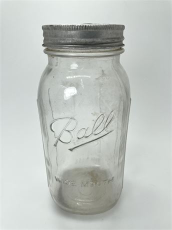 Antique Ball Wide Mouth Canning Jar