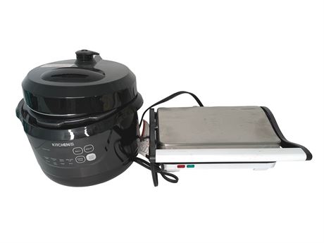 Mini Crock Pot and Panini Press