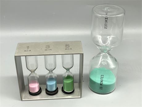 Hourglass Sand Timers
