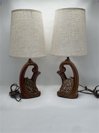 Brownware Lamps