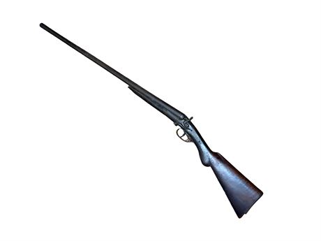 Antique British Wesley Richards Double Barrel Shotgun