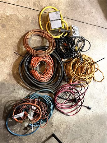Extension Cord and Copper Lot