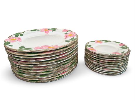 Franciscan Desert Rose Plates