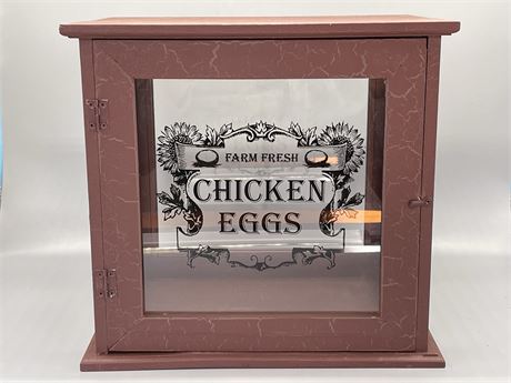 Farm Fresh Chicken Eggs Box
