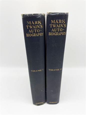 Mark Twain's Autobiography, Volumes 1 & 2
