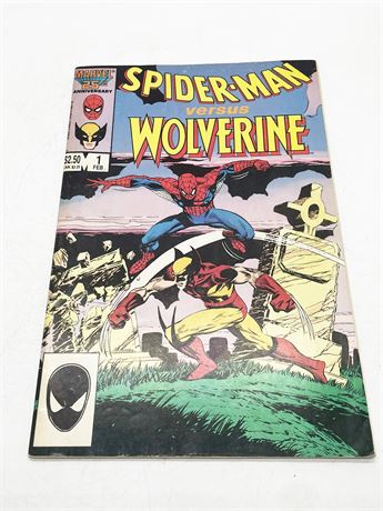 Spiderman versus Wolverine #1