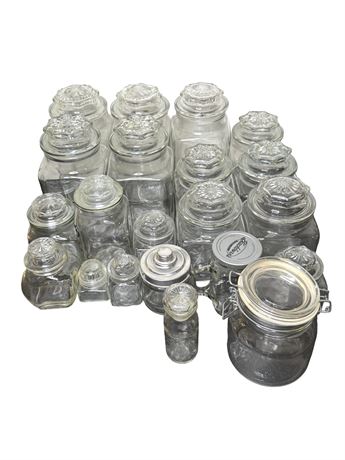Glass Canister Jars