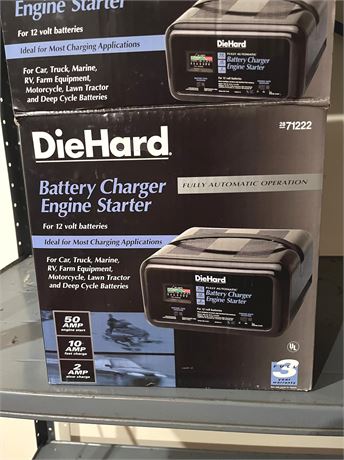 DieHard Battery Charger Engine Starter