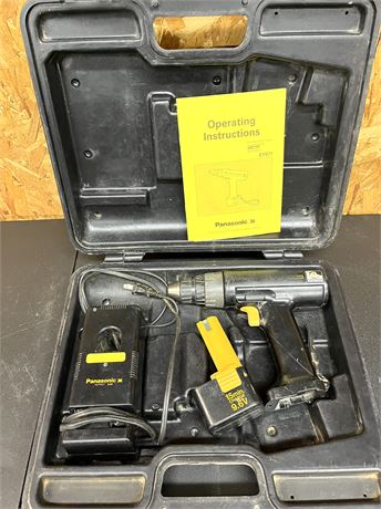 Panasonic EY571 Cordless Drill 9.6v With Case and Charger