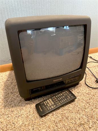 Panasonic TV/VCR Combo